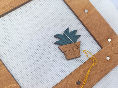 Adatų laikiklis su magnetu „Sukulentas“ KF059/63 - kaSiulai.lt