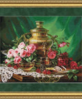 Arbata su medumi (S/SZH046) — Golden Fleece siuvinėjimo komplektas, 35.5×44.5 cm - kaSiulai.lt