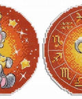 Avinas — siuvinėjimo komplektas kryželiu su zodiako motyvu, puiki dovana - kaSiulai.lt