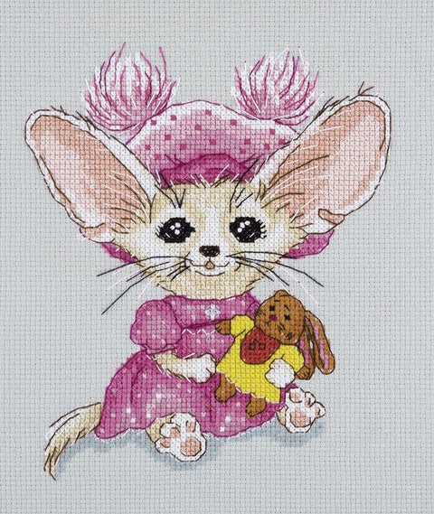 Baby Fanya — siuvinėjimo komplektas kryželiu kūdikio kambariui - kaSiulai.lt