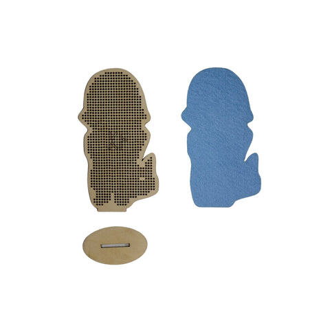 Baby Shark siuvinėjimo komplektas KF022/120 - kaSiulai.lt