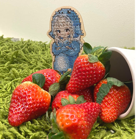 Baby Shark siuvinėjimo komplektas KF022/120 - kaSiulai.lt