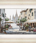 Barselonos katedra — siuvinėjimo komplektas kryželiu, 47×31 cm (Luca‑S) - kaSiulai.lt