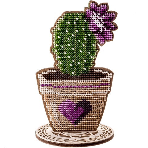 PRECIOSA karoliukų siuvinėjimo rinkinys ant faneros, 8×13,5 cm