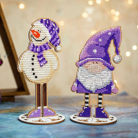 PRECIOSA karoliukų siuvinėjimo rinkinys ant perforuotos faneros – Wonderland Crafts