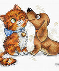 Best Friends SM - 191 — MP Studija siuvinėjimo komplektas (18×14 cm) - kaSiulai.lt