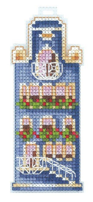 Blue House SAND - 18 — siuvinėjimo komplektas Andriana, 5×10 cm - kaSiulai.lt