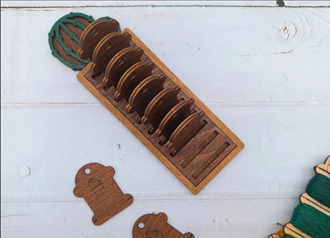 Cactus KF016/2 siuvimo ritėlių laikiklis – vieta 10 ritėlių - kaSiulai.lt