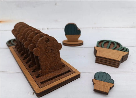 Cactus KF016/2 siuvimo ritėlių laikiklis – vieta 10 ritėlių - kaSiulai.lt