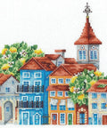 Citrinų šalis — siuvinėjimas kryželiu, Aida 16, 29 × 15,5 cm - kaSiulai.lt