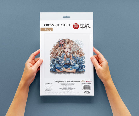Rami popietė – kryželiu siuvinėjimo rinkinys ant Aida 16 ct audinio AVA-P025