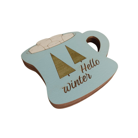 Dėžutė su karoliukais „Mėlynas puodelis“ KF027/91 - kaSiulai.lt