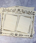 Dviejų nuotraukų fanerinis rėmelis 31×25 ir 10×13 cm - kaSiulai.lt