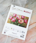 Elegantiškas Luca - S siuvinėjimo komplektas „Grakščios tulpės“ 35×20 cm - kaSiulai.lt