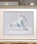 Elegantiškas siuvinėjimo kryželiu komplektas „Grakštumas“ 35×26 cm - kaSiulai.lt