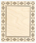 Fanerinis siuvinėjimo rėmas „Geometrija“, 4 mm — išorinis 28×33 cm / vidinis 19×24 cm - kaSiulai.lt