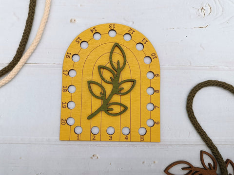 Geltonas boho daiktų organizatorius KF017/111Y - kaSiulai.lt