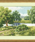 Golden Fleece „Prie upės“ S/VM010 — siuvinėjimo komplektas 17,5×38 cm - kaSiulai.lt