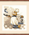 Golden Fleece siuvinėjimo komplektas "Executive Chef" S/VK017, 19.5×19.5 cm - kaSiulai.lt
