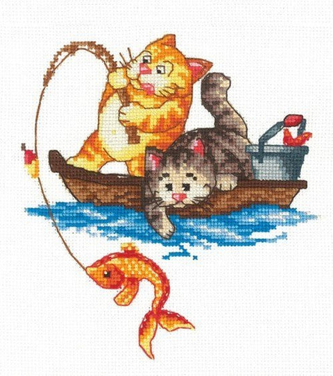 Gotcha SANK - 41 — Andrianos siuvinėjimo komplektas (16×17 cm) - kaSiulai.lt