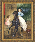 Horserider S/MK004 — Golden Fleece siuvinėjimo komplektas, 56×43,4 cm - kaSiulai.lt