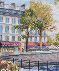 Įkvepiantis siuvinėjimo kryželiu komplektas „Rytmečio šviesa“, 29×39 cm - kaSiulai.lt