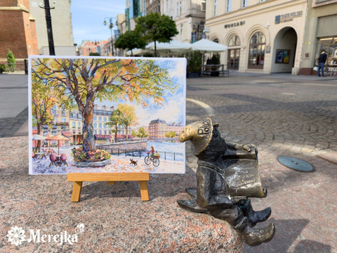 Įkvepiantis siuvinėjimo kryželiu komplektas „Rytmečio šviesa“, 29×39 cm - kaSiulai.lt