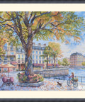 Įkvepiantis siuvinėjimo kryželiu komplektas „Rytmečio šviesa“, 29×39 cm - kaSiulai.lt