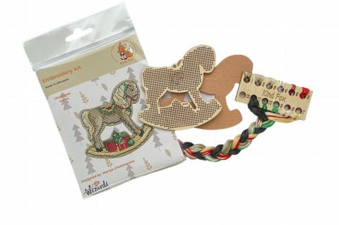 Kalėdinė arkliuko figūrėlė KF022/74 - kaSiulai.lt