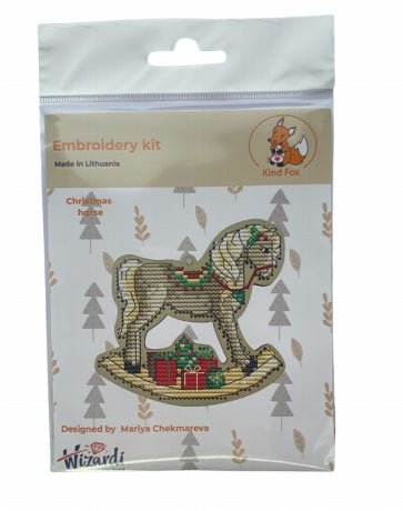 Kalėdinė arkliuko figūrėlė KF022/74 - kaSiulai.lt