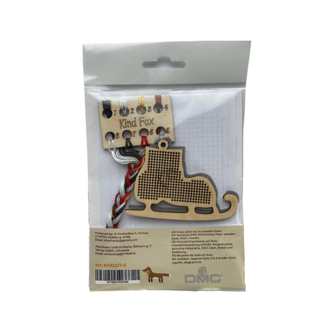 Kalėdinė pilka pačiūža dekoracija KF022/7 - 5 - kaSiulai.lt