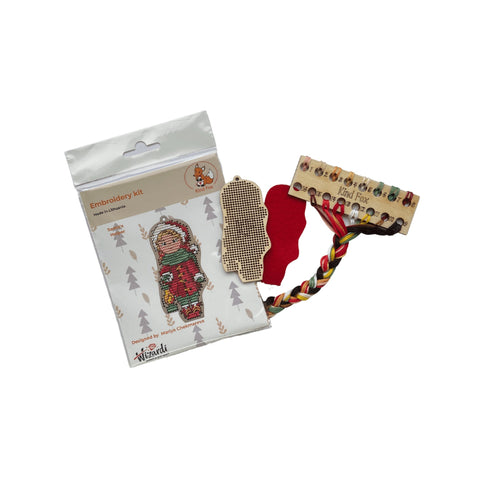 Kalėdinio Senelio pagalbininko kostiumas KF022/56 - kaSiulai.lt