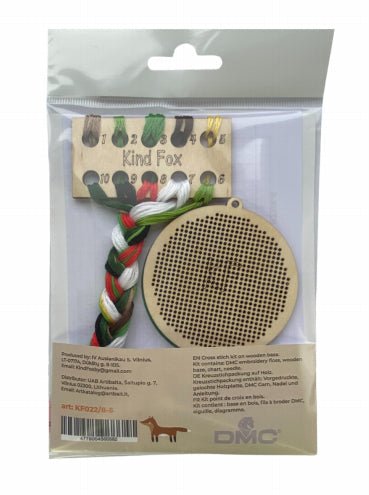 Kalėdinis eglutės burbulas „Žiemos vainikas“ KF022/8 - 5 - kaSiulai.lt