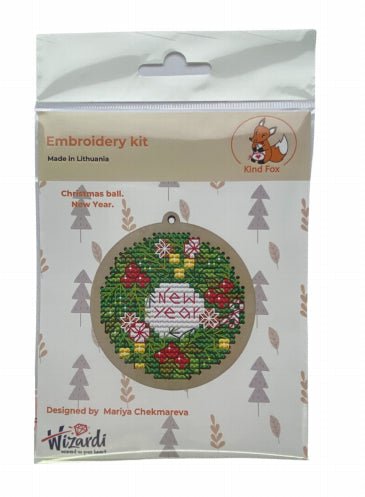 Kalėdinis eglutės žaisliukas „Naujieji metai“ KF022/8 - 4 - kaSiulai.lt