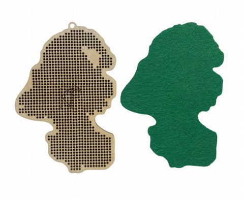 Kalėdinis nykštukas su aukso detalėmis KF022/78 - kaSiulai.lt