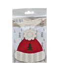 Karoliukų dėklas „Kalėdinė kepurė“ KF027/85 - kaSiulai.lt