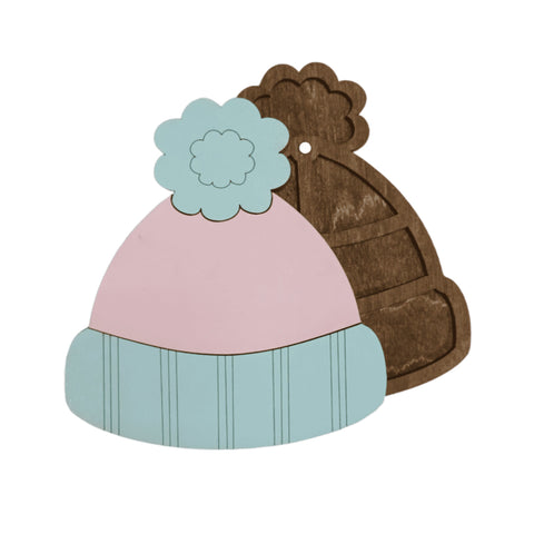 Karoliukų dėklas „Rožinė skrybėlė“ KF027/84 - kaSiulai.lt