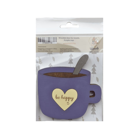 Karoliukų laikymo indelis „Purple Cup“ KF027/92 - kaSiulai.lt