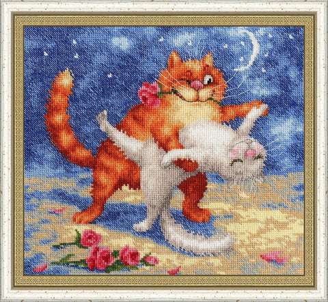 „Katango“ siuvinėjimo komplektas ant Aida 18 ct, 27 spalvų, 18,5×21 cm - kaSiulai.lt