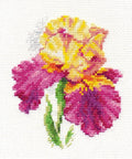 Komplektas siuvinėjimui „Irisai“, Aida 14, 10×12 cm, 20 spalvų - kaSiulai.lt