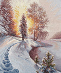Komplektas siuvinėjimui kryželiu „Švytėjimas“, Aida 16 Zweigart, 23×33 cm - kaSiulai.lt