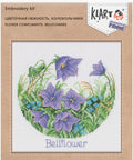 Kryželiu siuvinėjimo komplektas „Gėlių švelnumas: Katilėliai“ - kaSiulai.lt
