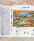 Kryželiu siuvinėjimo rinkinys „Laukinė Afrika“ 45×34 cm – įkvepiantis gamtos motyvas - kaSiulai.lt
