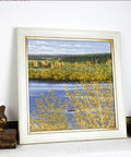 Kvadratinis siuvinėjimo komplektas „Auksinės pakrantės“, 36,8×36,8 cm - kaSiulai.lt