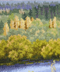 Kvadratinis siuvinėjimo komplektas „Auksinės pakrantės“, 36,8×36,8 cm - kaSiulai.lt