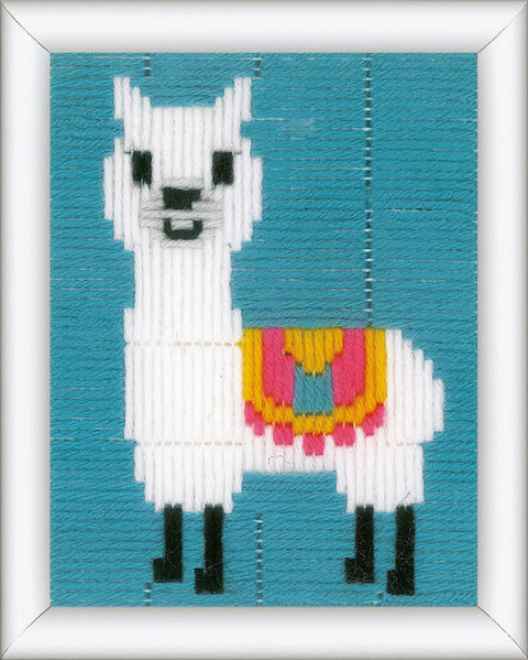 „Lama“ ilgųjų dygsnių siuvinėjimo rinkinys — puiki dovana - kaSiulai.lt