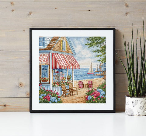 Letistitch siuvinėjimo komplektas „Saulėta diena“, 26×26 cm - kaSiulai.lt