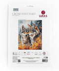 Luca - S kryželiu siuvinėjimo komplektas „Miško globėjai“, 25×32 cm - kaSiulai.lt