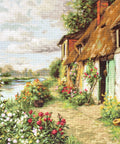 Luca - S peizažo siuvinėjimas kryželiu, 50 spalvų, 30×24 cm - kaSiulai.lt