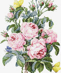 Luca-S siuvinėjimo rinkinys Bouquet of roses SBA2373 36x25cm - kaSiulai.lt